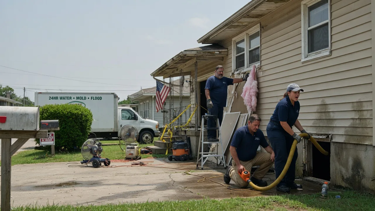 Water Damage Repair in Kettlersville, OH near me